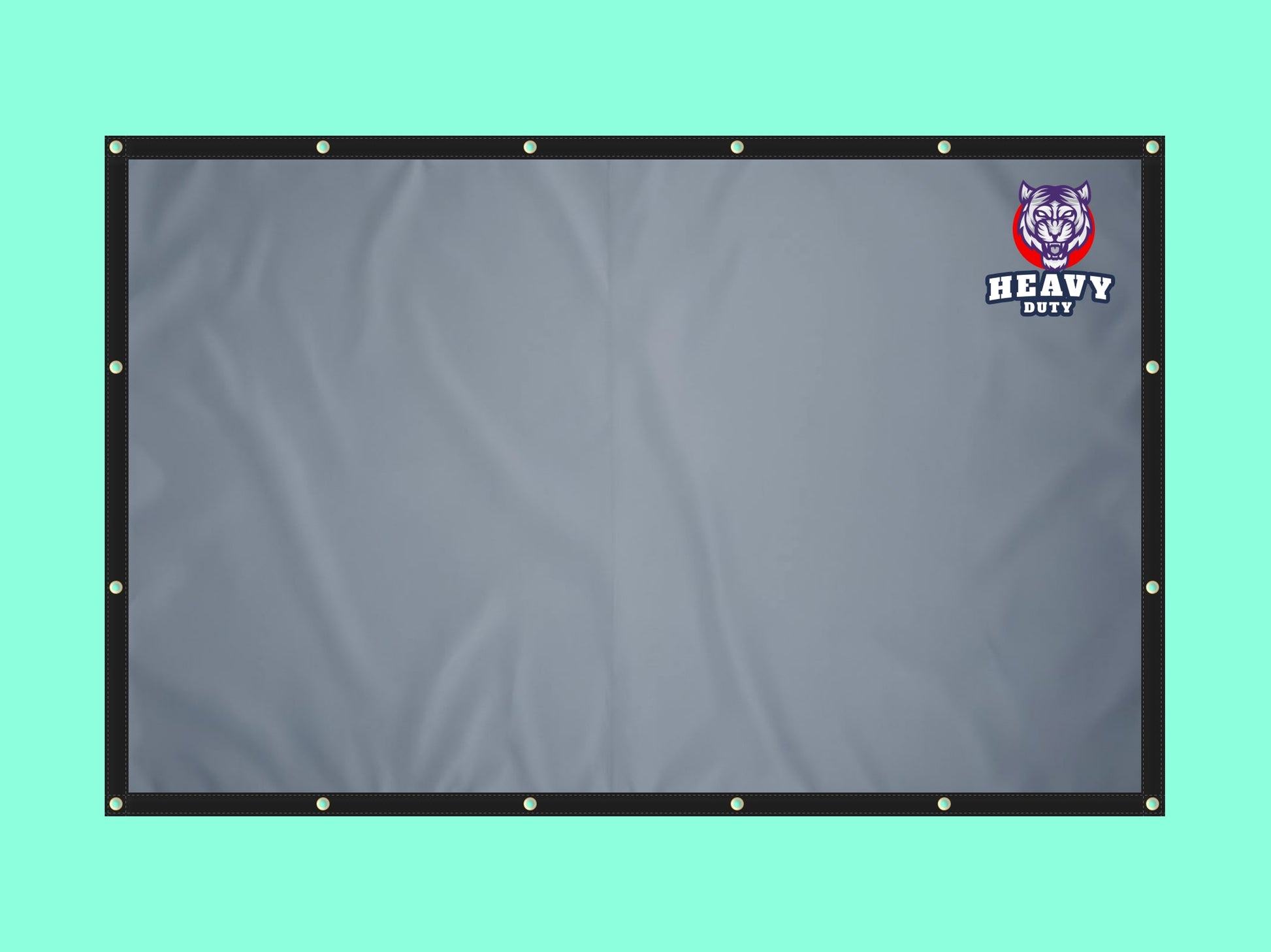 Heavy Duty Tarp Gray Color