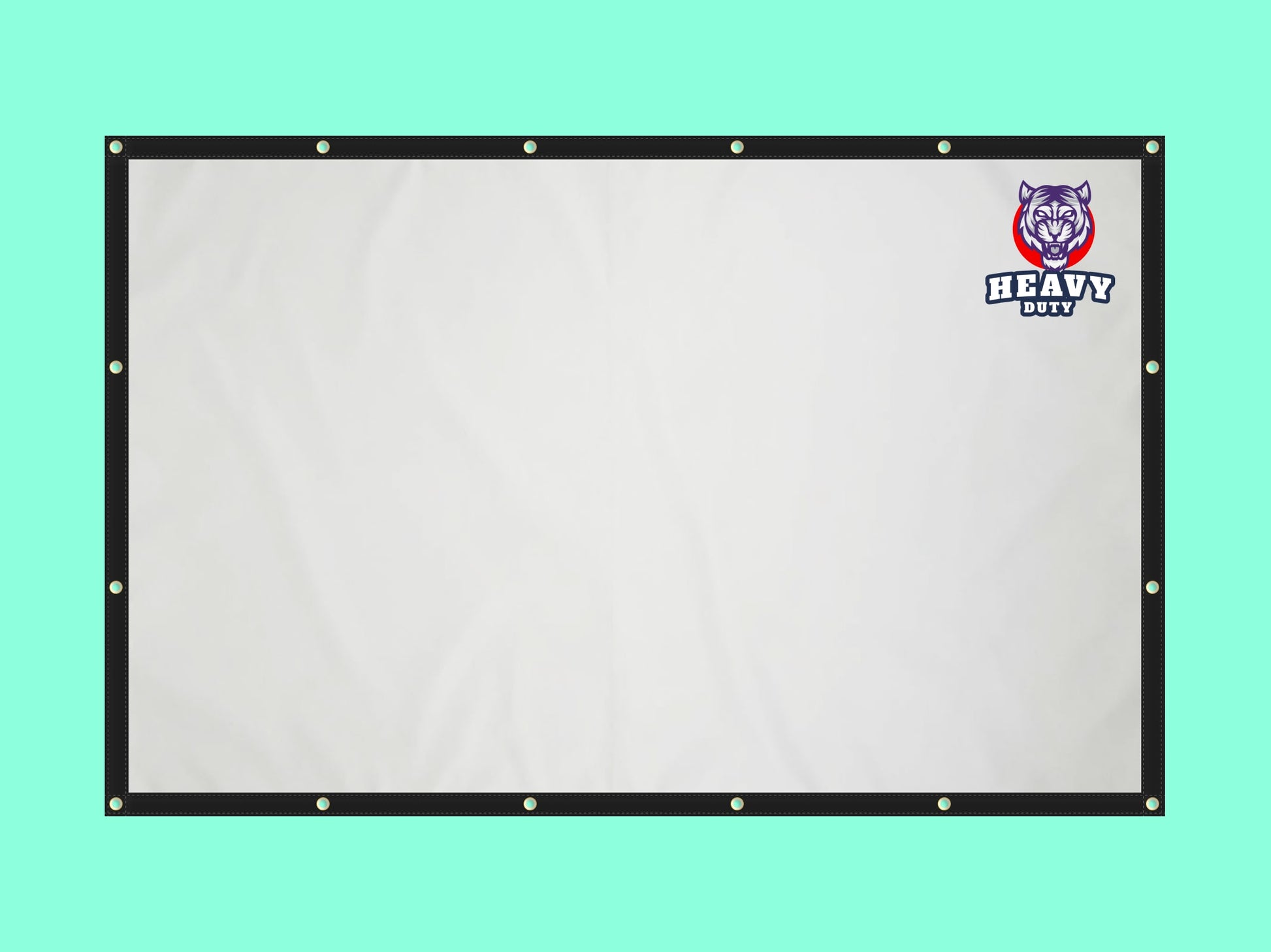 Heavy Duty Tarp White Color