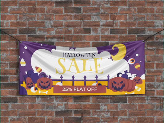 Halloween Sale Banner