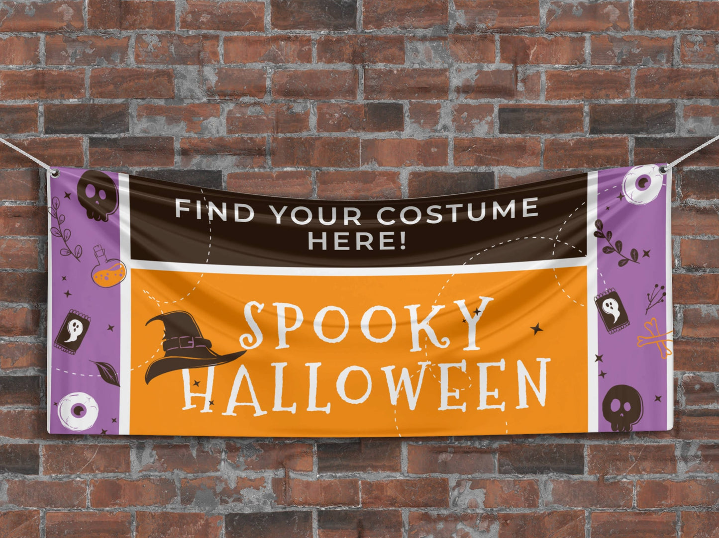 Halloween Sale Outdoor Banner