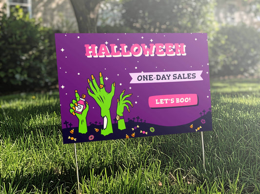 Halloween Yard Signs