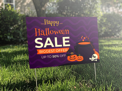 Halloween Yard Signs