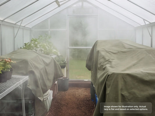 Heavy Duty Canvas Tarps - Water Resistant for High-Humidity Areas