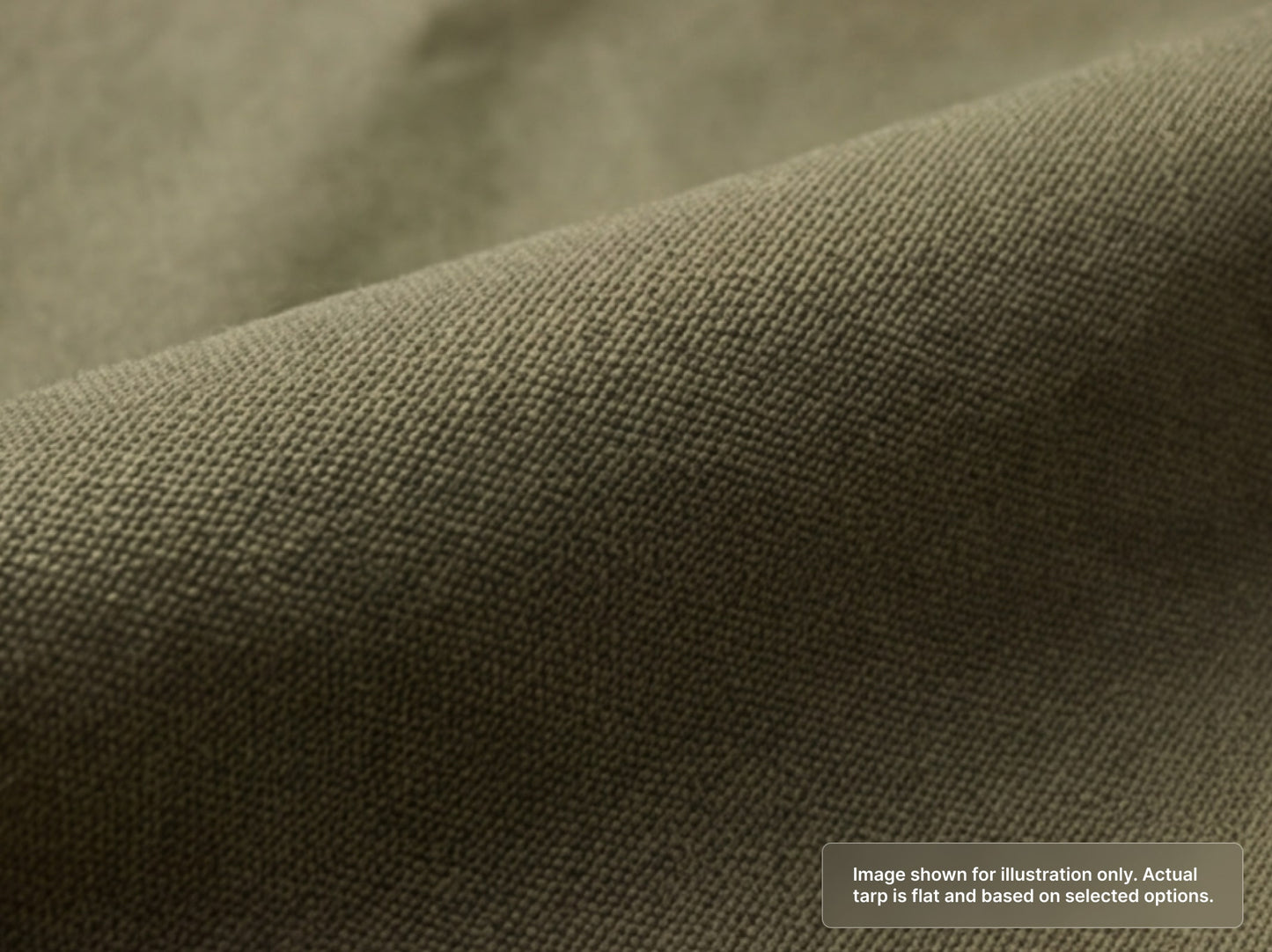 Heavy Duty Canvas Tarps - Water Resistant with 18 oz (Super Heavy Duty)