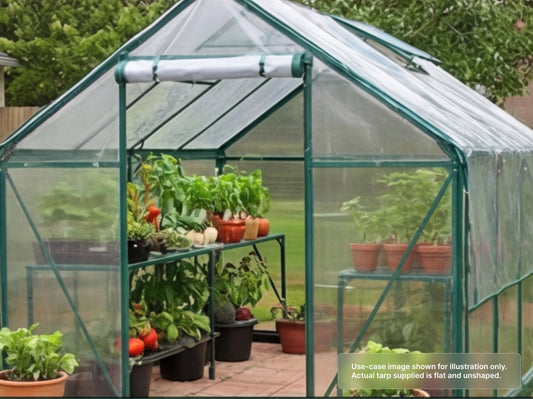 Heavy Duty Clear Vinyl Tarp for Greenhouse Cover