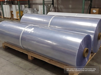 Heavy Duty Clear Vinyl Tarp for PVC Clear Vinyl