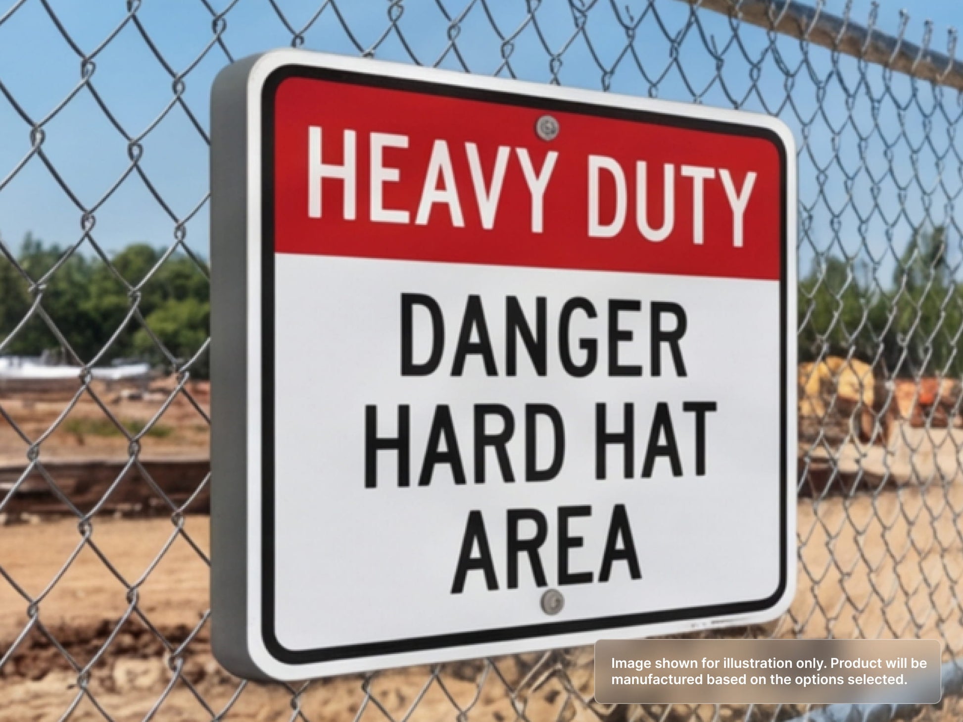 Heavy Duty Custom Aluminum Signs