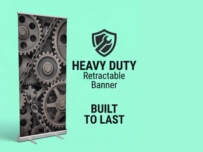 Heavy Duty Custom Retractable Banner