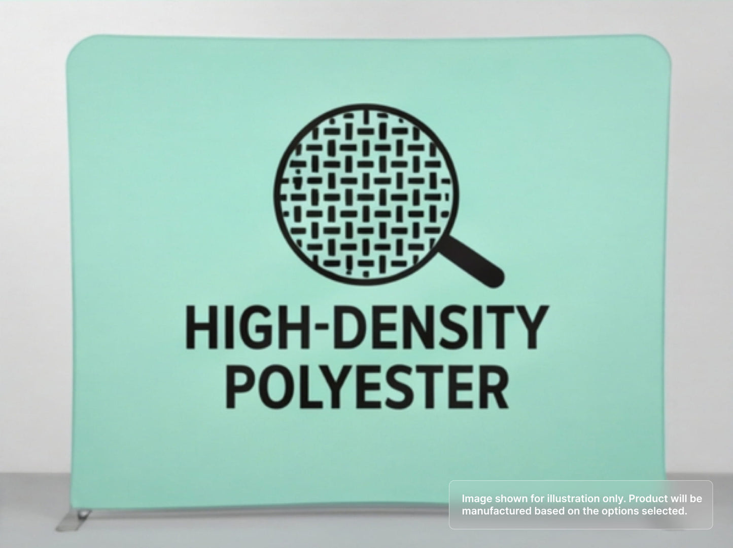 High-Density Polyester Straight Pillow Case Tension Fabric Backdrop
