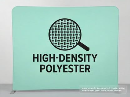 High-Density Polyester Straight Pillow Case Tension Fabric Backdrop