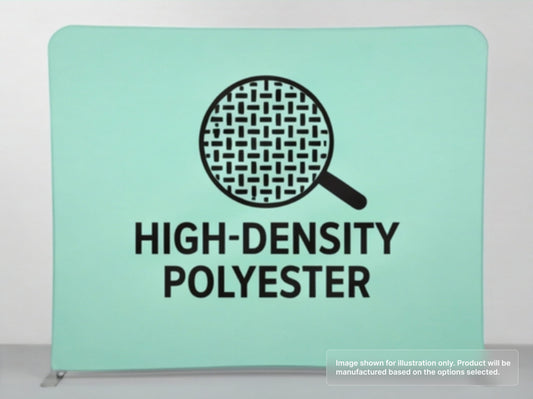 High-Density Polyester Straight Pillow Case Tension Fabric Backdrop