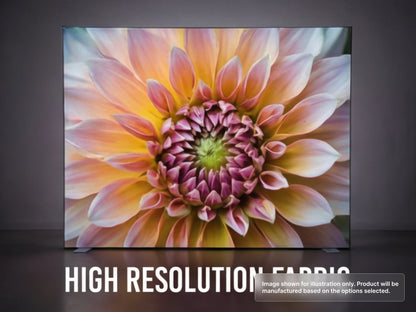 High Resolution Backlit Fabric SEG Light Box Display Panel