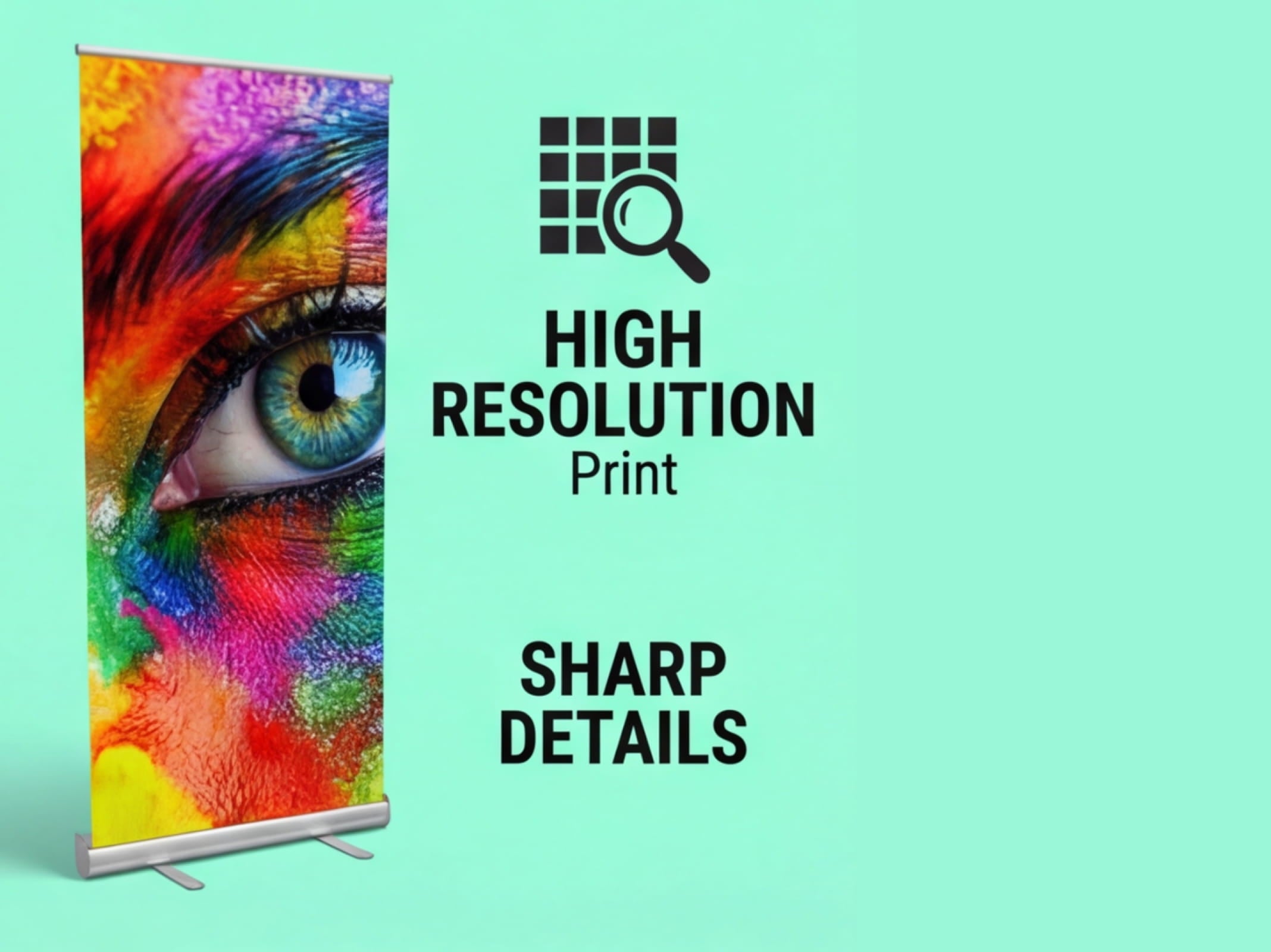 High Resolution Print Custom Retractable Banner – PRINTDRILL