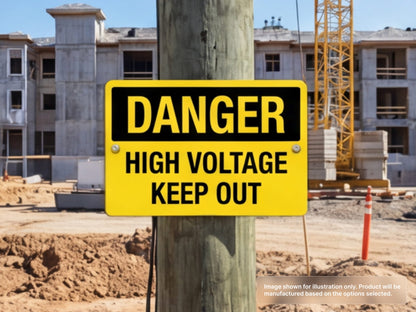 High Visibility Custom Aluminum Signs