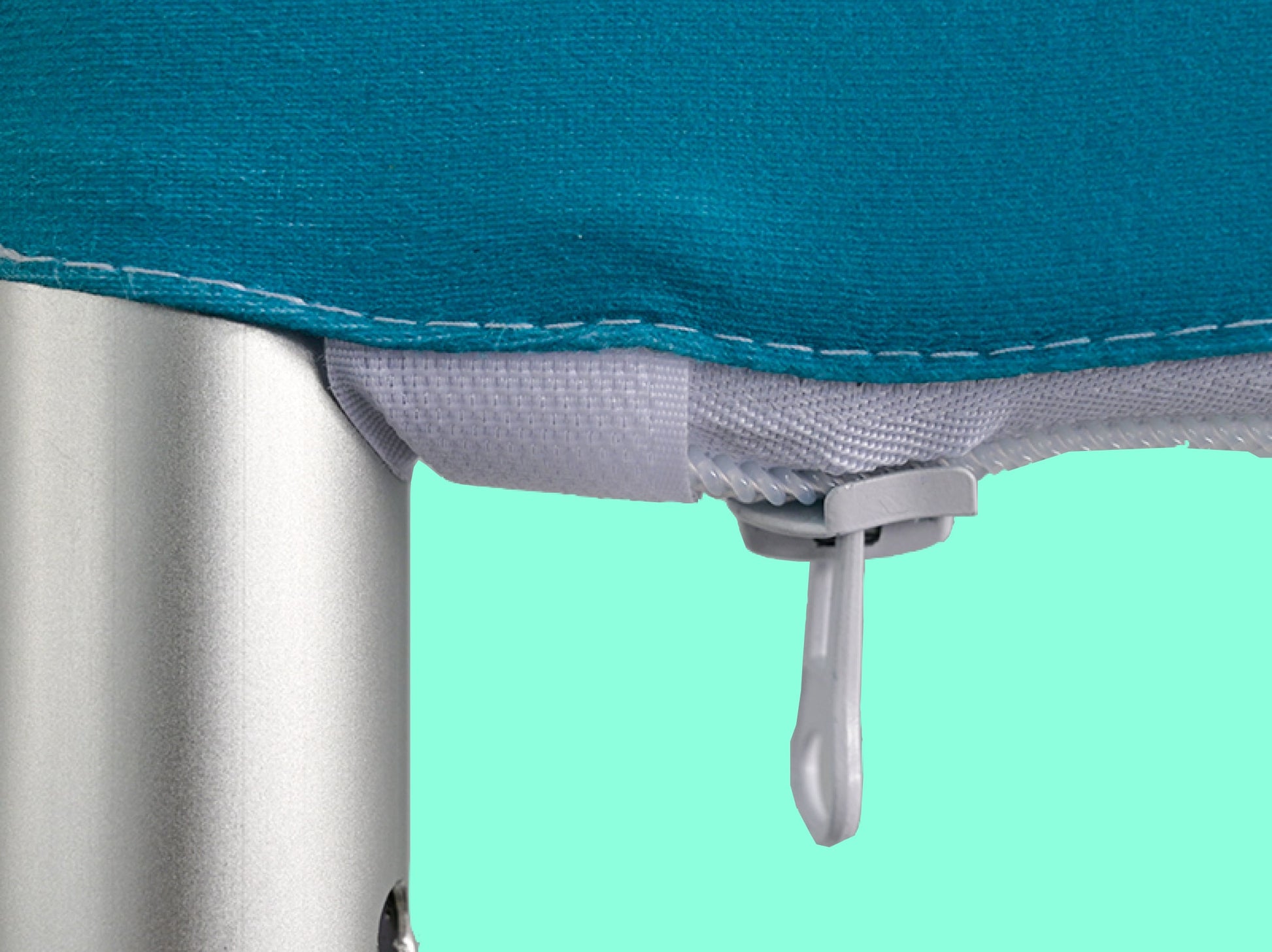 Inclined Apparel Wall Display Zipper