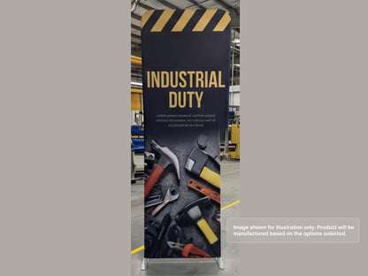Industrial Duty Custom Extend Tension Fabric Stand