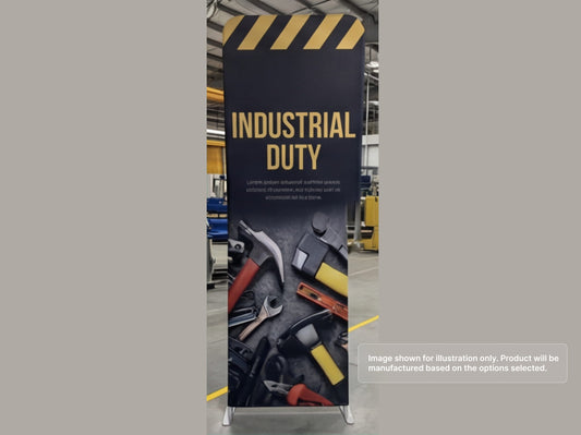Industrial Duty Custom Extend Tension Fabric Stand
