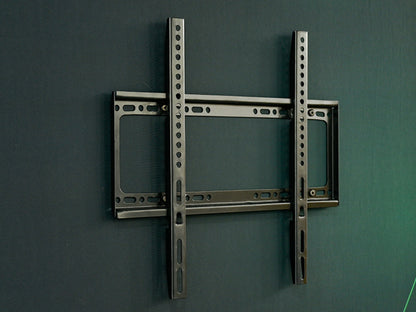 Inverted J Curved Tension Fabric TV Stand Clean TV mount