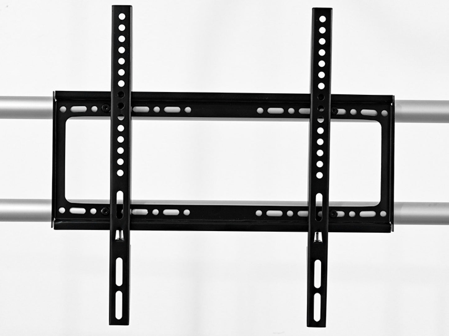 Inverted J Curved Tension Fabric TV Stand TV Mount