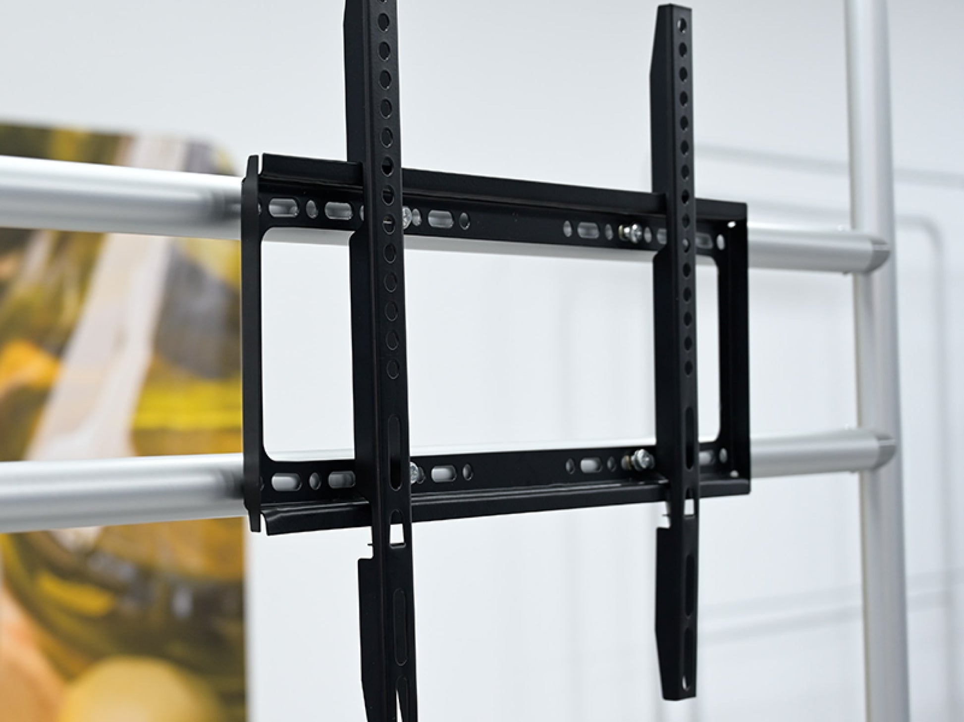 L Shaped Display Shelf & TV Rack - TV mount