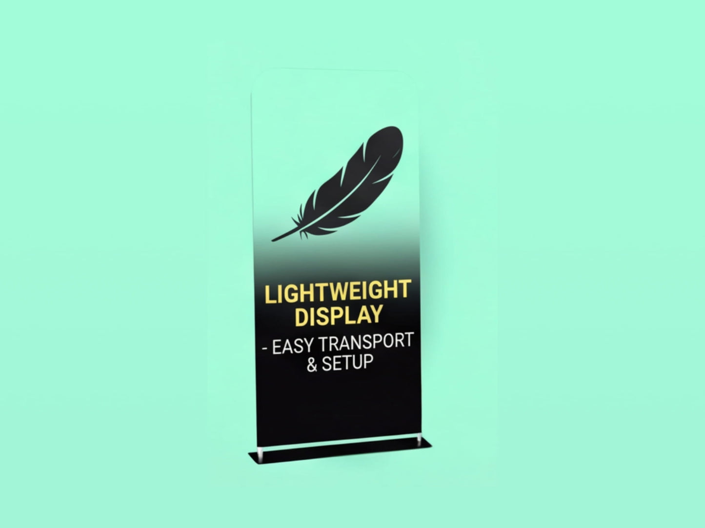 Lightweight EZ Extend Tension Fabric Display