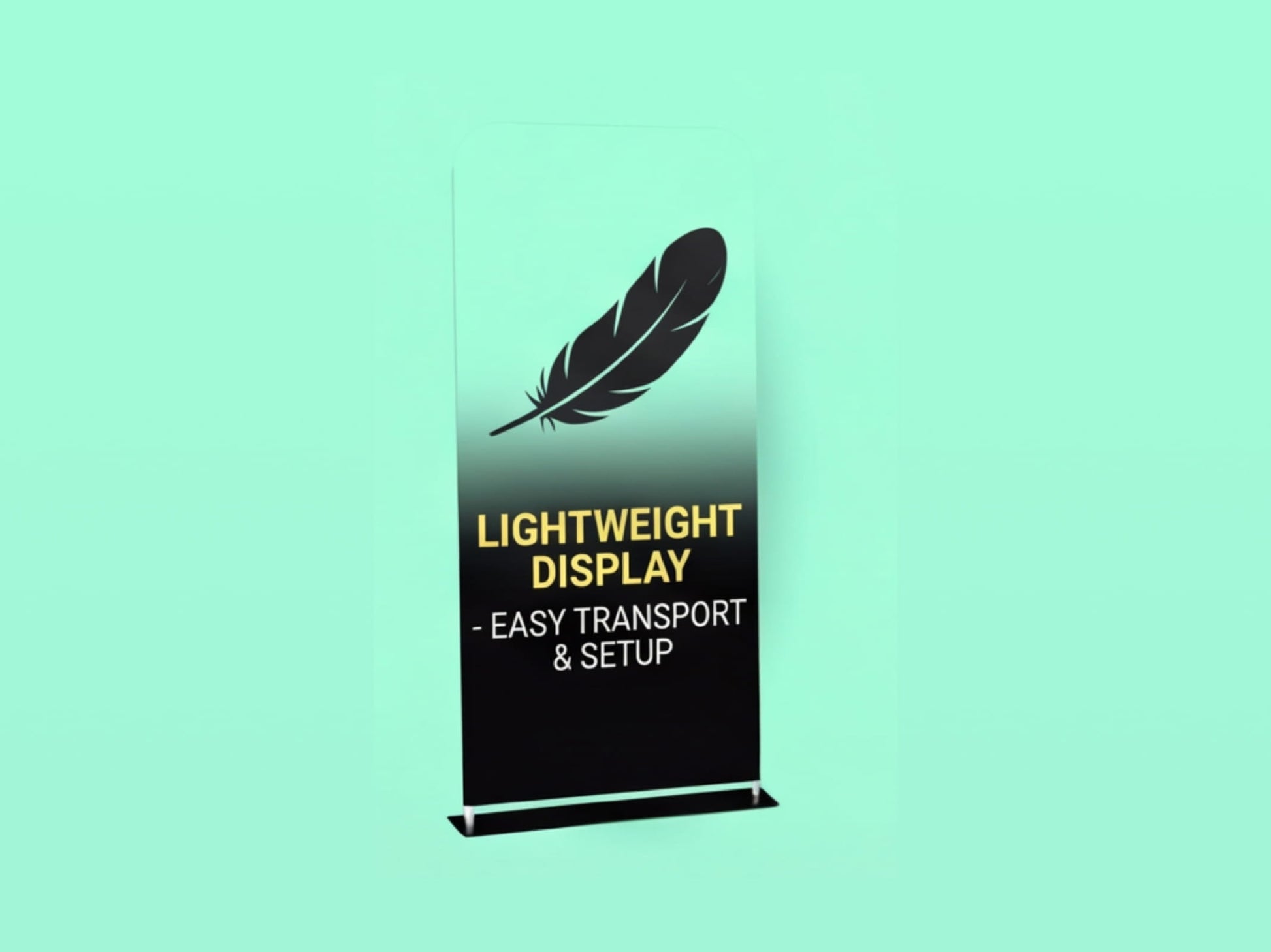 Lightweight EZ Extend Tension Fabric Display