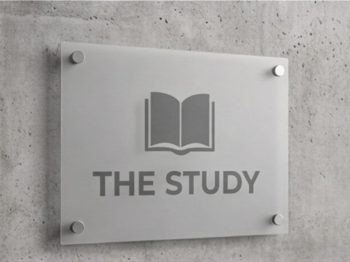 Matte Custom Acrylic Signs – PRINTDRILL