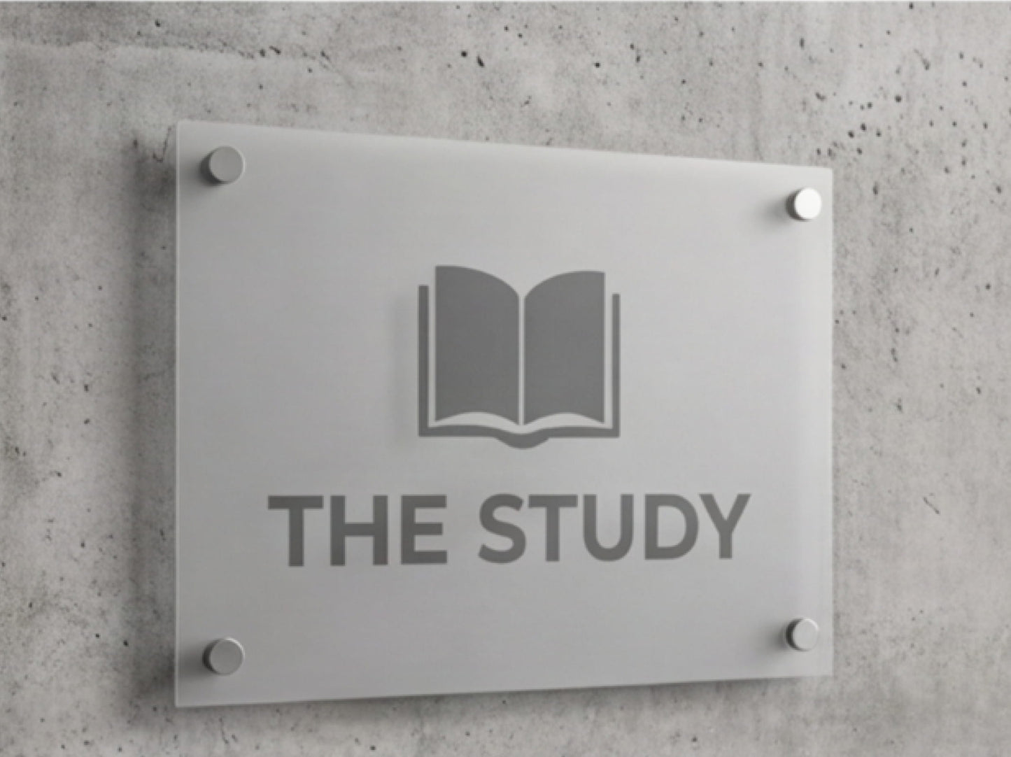 Matte Custom Acrylic Signs