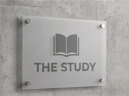 Matte Custom Acrylic Signs
