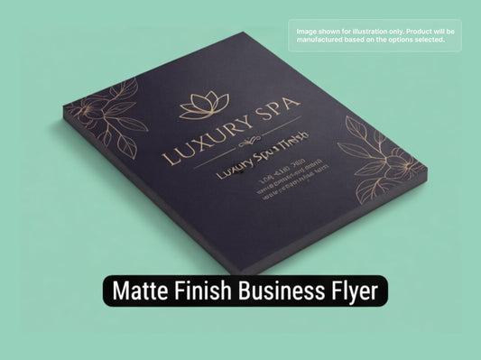 Matte Finish Business Flyers