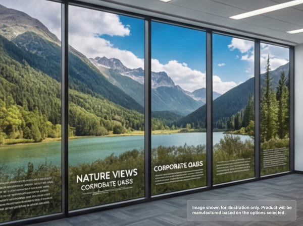 Matte Finish Perforated Window Signs – PRINTDRILL