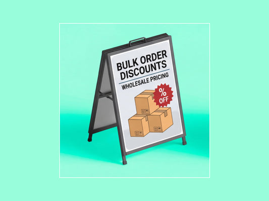 Metal A Frame Signs for Bulk Order