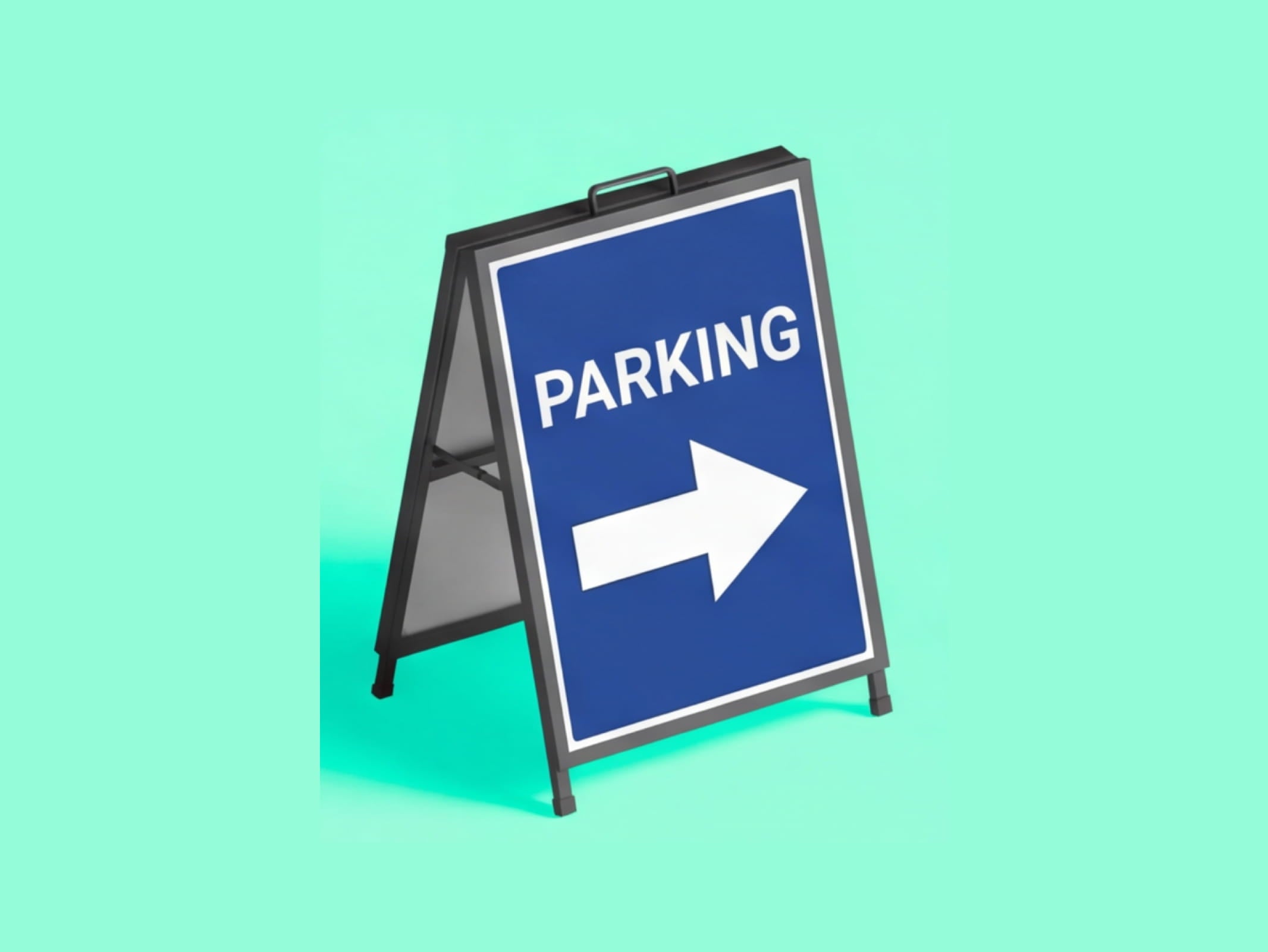 Metal A Frame Signs for Directional Arrow – PRINTDRILL