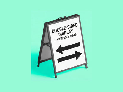 Metal A Frame Signs for Double Sided