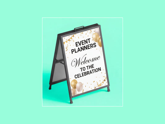 Metal A Frame Signs for Event Planners