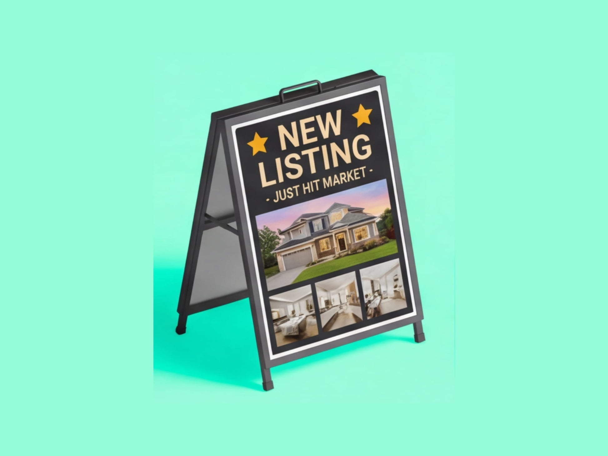 Metal A Frame Signs for New Listing