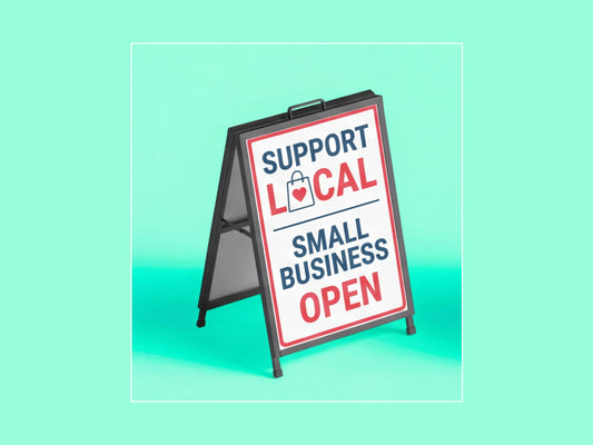 Metal A Frame Signs for Small Businesses