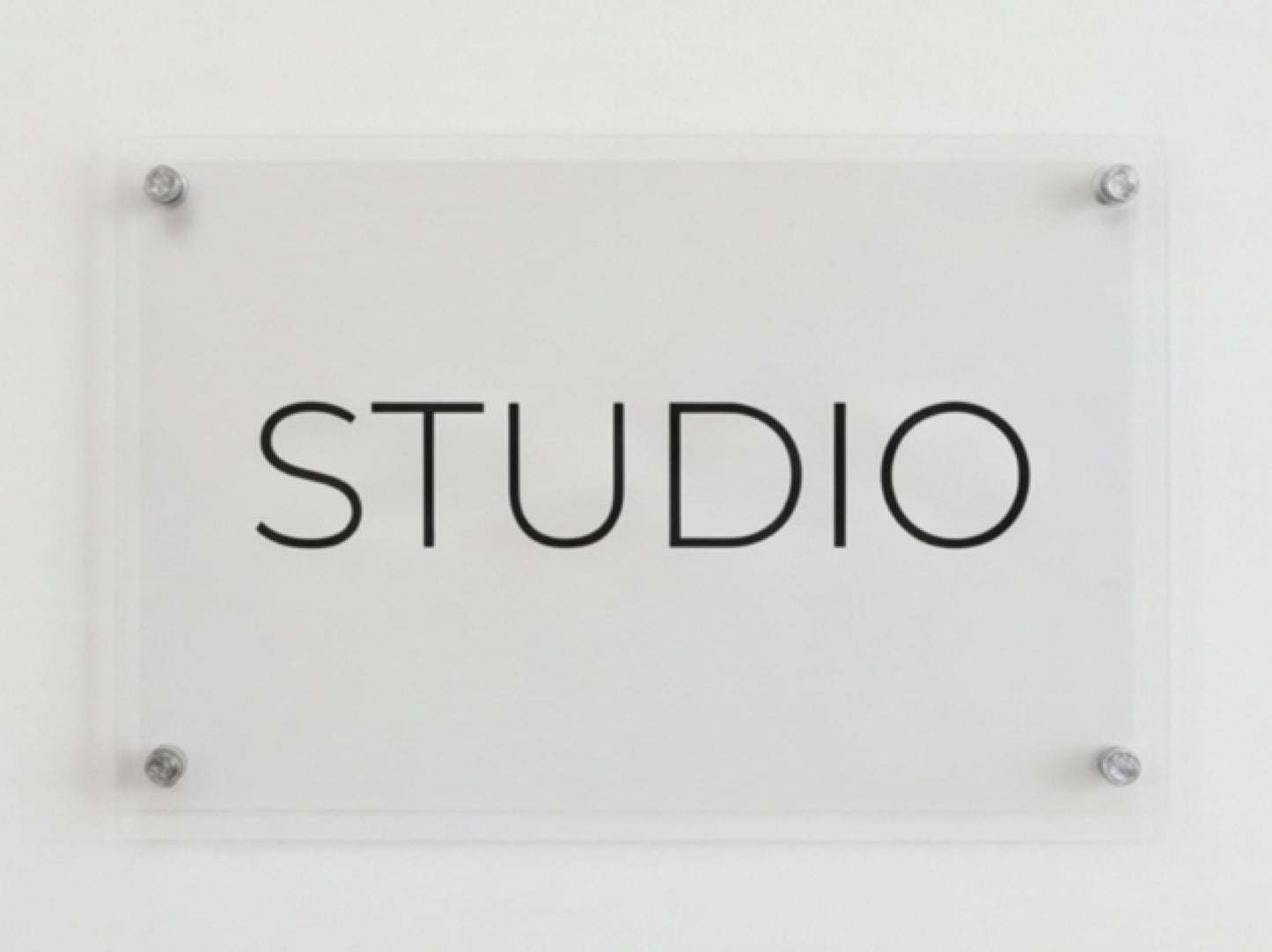 Minimalist Custom Acrylic Signs