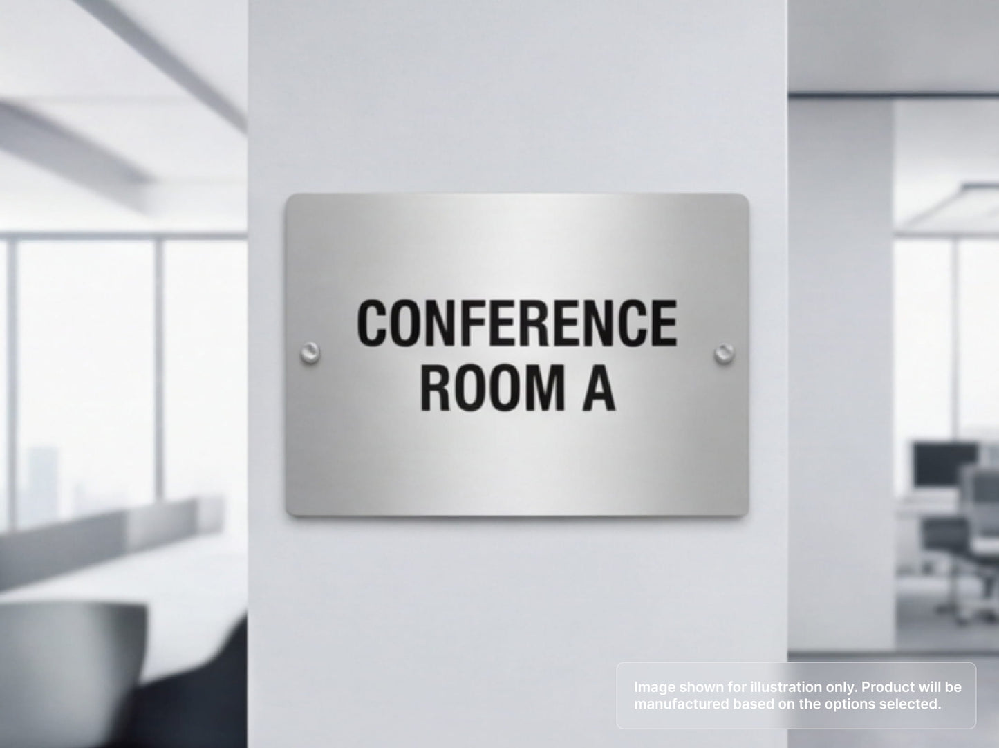 Minimalist Custom Aluminum Signs