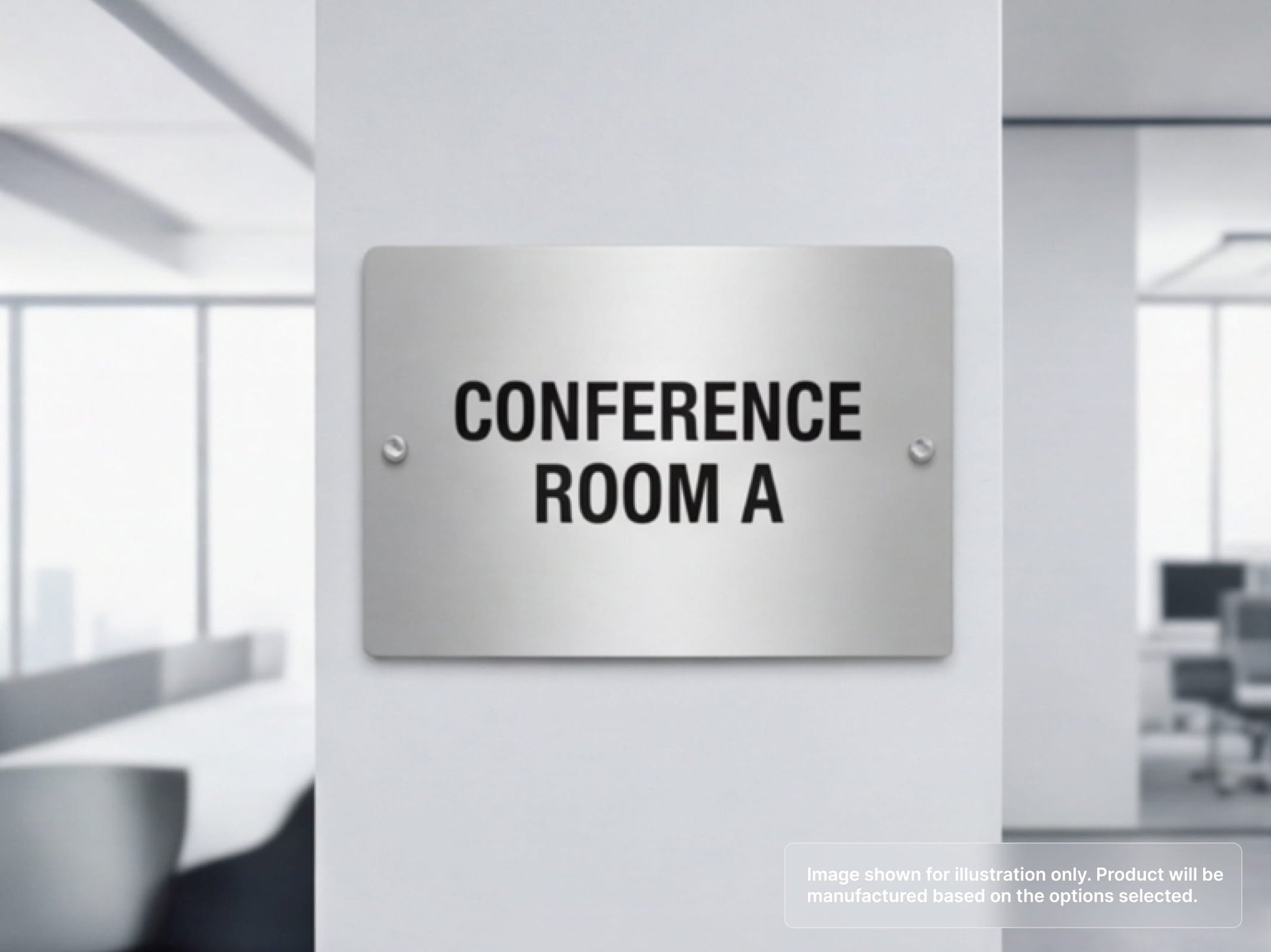 Minimalist Custom Aluminum Signs