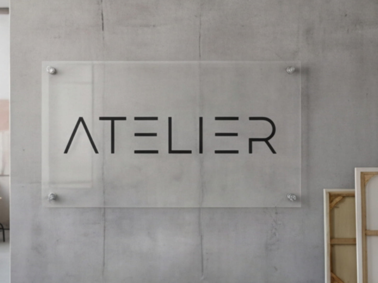 Modern Custom Acrylic Signs