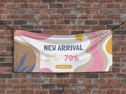 New Arrivals Discount Banner