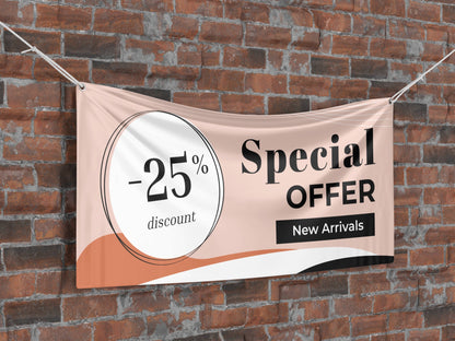 New Arrivals Outdoor Banner