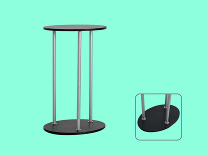 Oval Popup Counter Podium Hardware