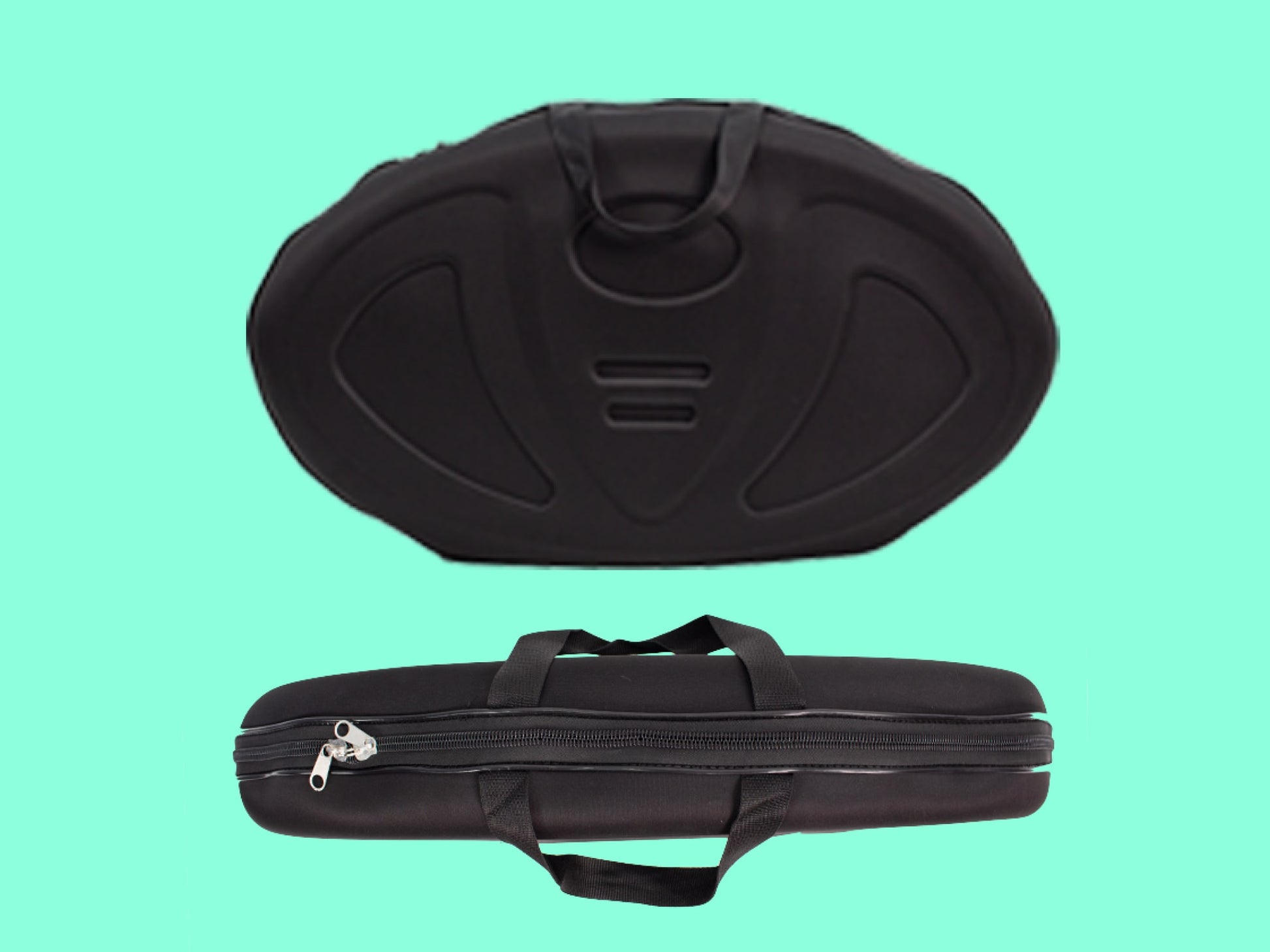 Oval Spring Up Counter Podium Carry Case