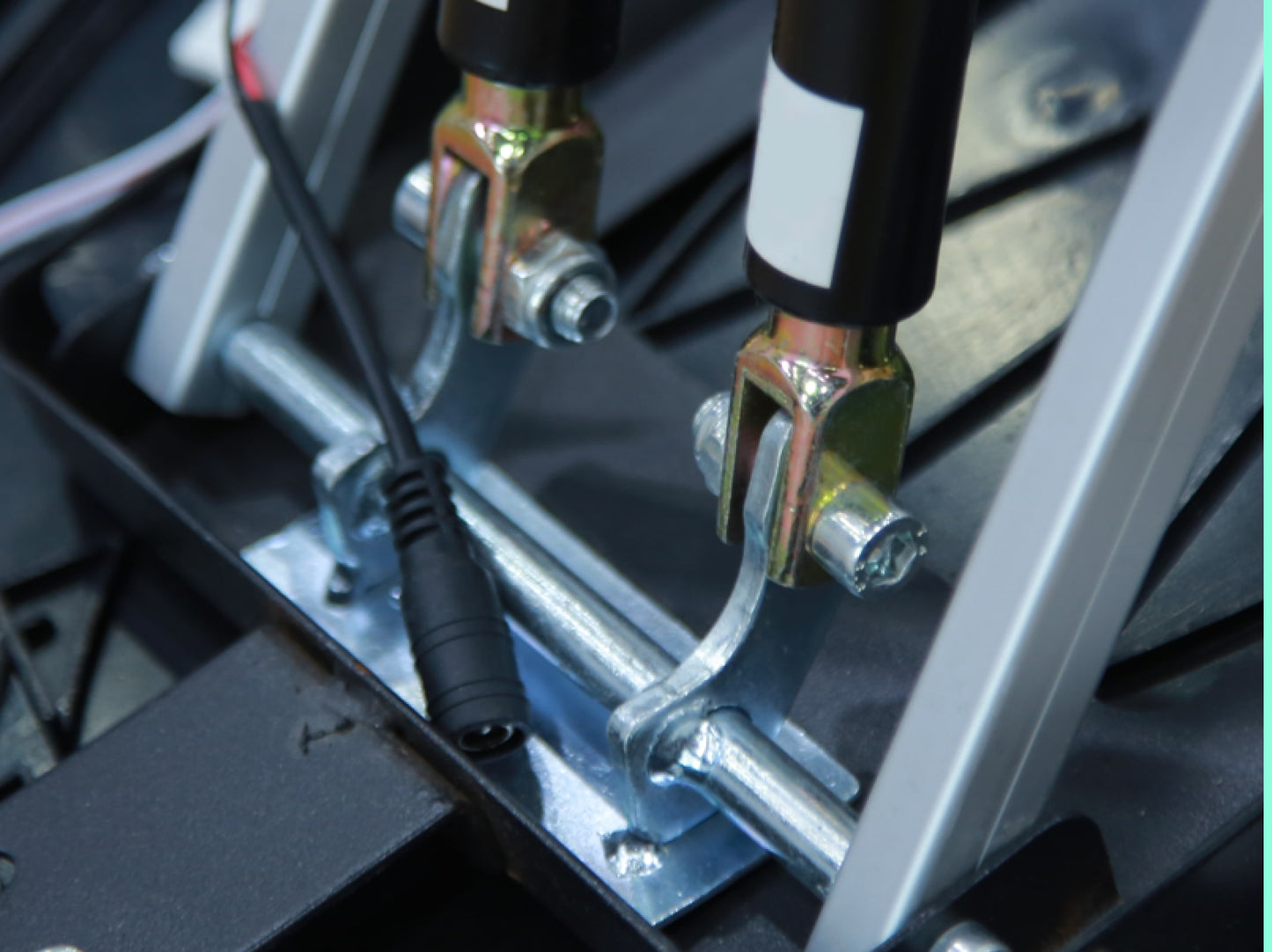 Oval Spring Up LED Light Counter arrangement