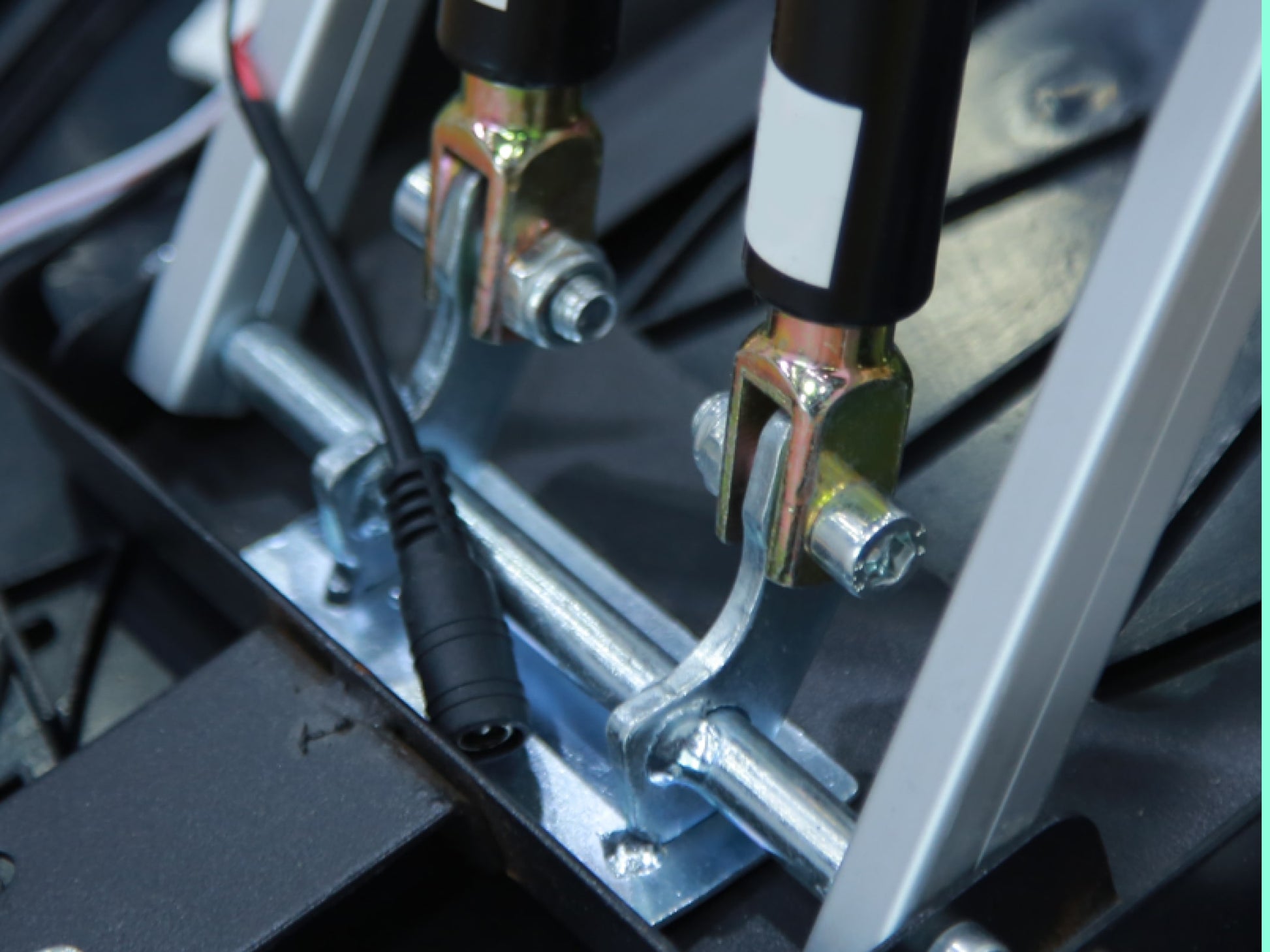 Oval Spring Up LED Light Counter arrangement