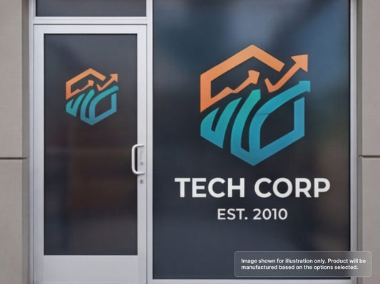 Perforated Window Signs for Small Businesses