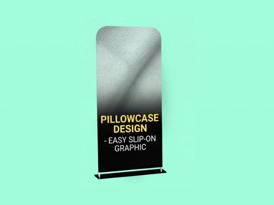 Pillowcase Design EZ Extend Tension Fabric Display