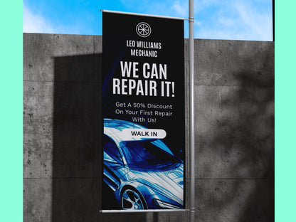 Custom Pole Banner